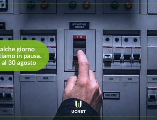Chiusura estiva: dal 14 al 30 agosto